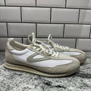 TRETORN Women's Rawlins 2.0 Sneakers in Gray/White US 8.5 Leather Tennis Shoes